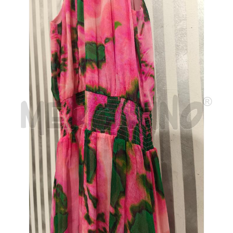 VESTITO DONNA PINKO FUXIA E VERDE | Mercatino dell'Usato Campobasso 4