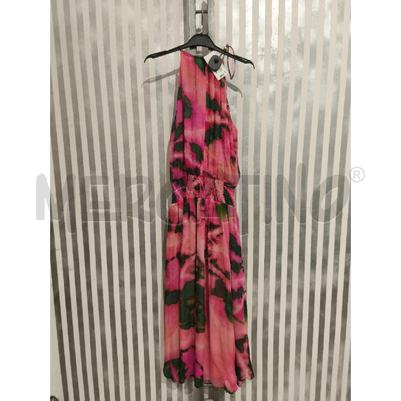 VESTITO DONNA PINKO FUXIA E VERDE | Mercatino dell'Usato Campobasso 5