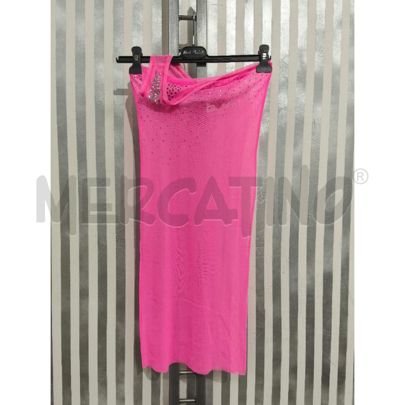 VESTITO DONNA PINKO FUXIA MONOSPALLA STRASS | Mercatino dell'Usato Campobasso 1