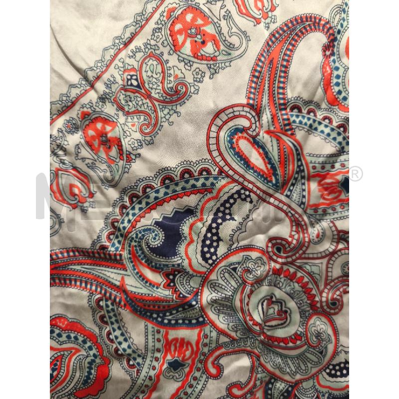 VESTITO DONNA PINKO GRIGIO DAMASC ARANCIO BLU | Mercatino dell'Usato Campobasso 4