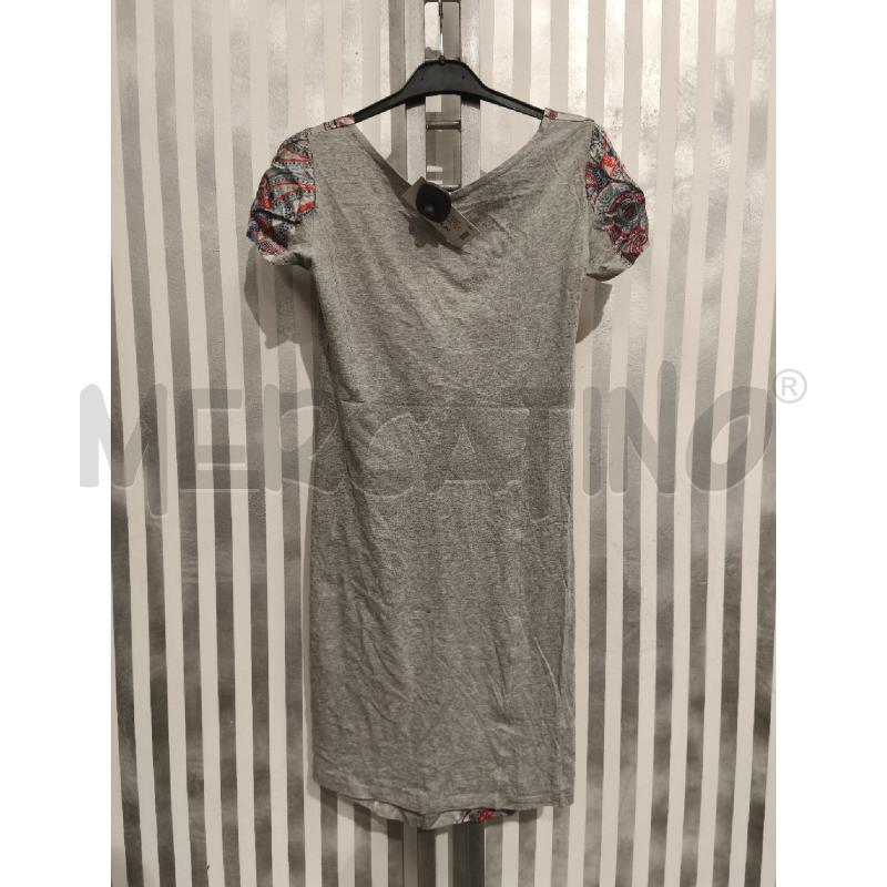 VESTITO DONNA PINKO GRIGIO DAMASC ARANCIO BLU | Mercatino dell'Usato Campobasso 5