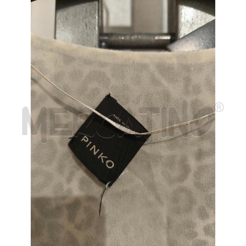 VESTITO DONNA PINKO LEOPARDATO E POIS PANNA | Mercatino dell'Usato Campobasso 2