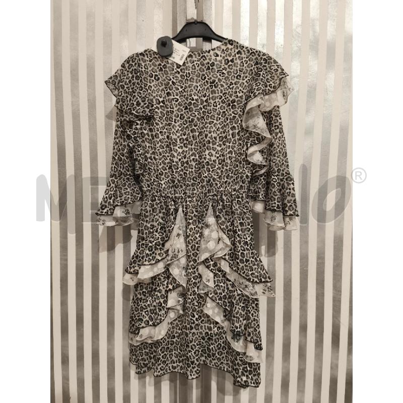 VESTITO DONNA PINKO LEOPARDATO E POIS PANNA | Mercatino dell'Usato Campobasso 5