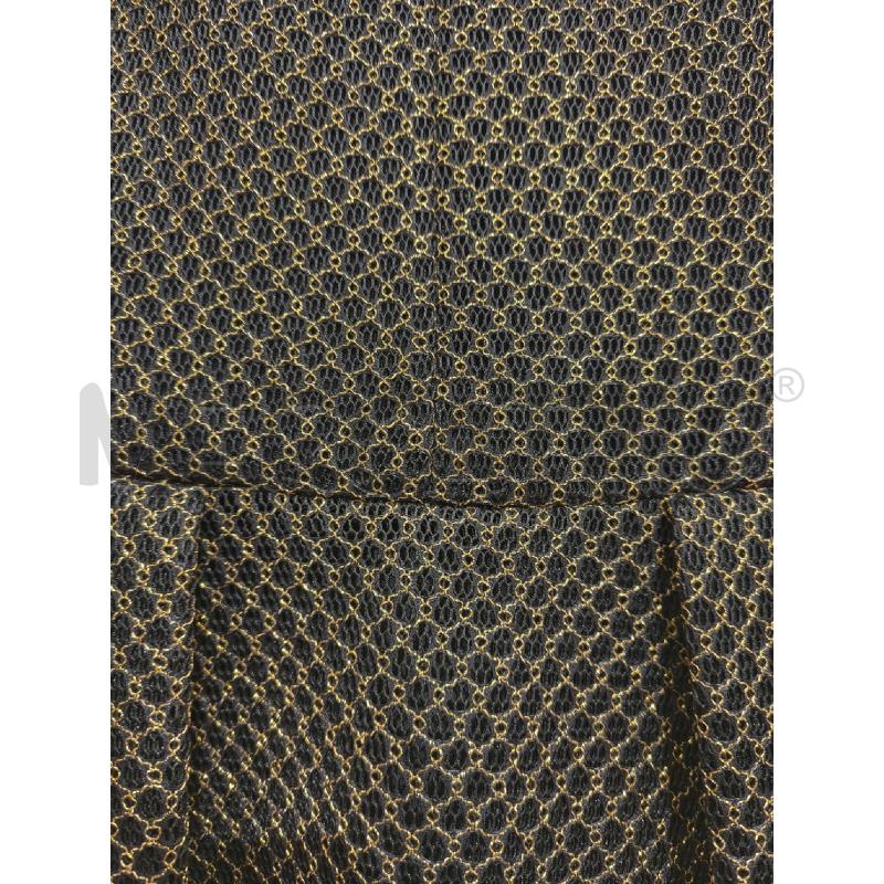 VESTITO DONNA PINKO NERO E DORATO STRUTTURATO | Mercatino dell'Usato Campobasso 3