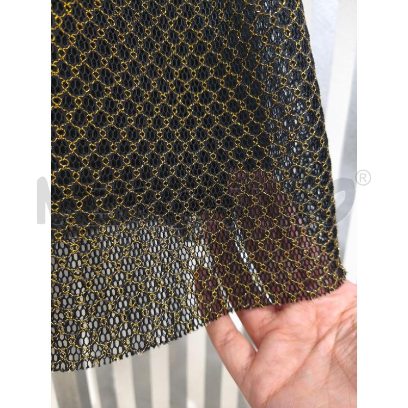 VESTITO DONNA PINKO NERO E DORATO STRUTTURATO | Mercatino dell'Usato Campobasso 4