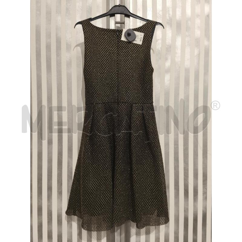 VESTITO DONNA PINKO NERO E DORATO STRUTTURATO | Mercatino dell'Usato Campobasso 5