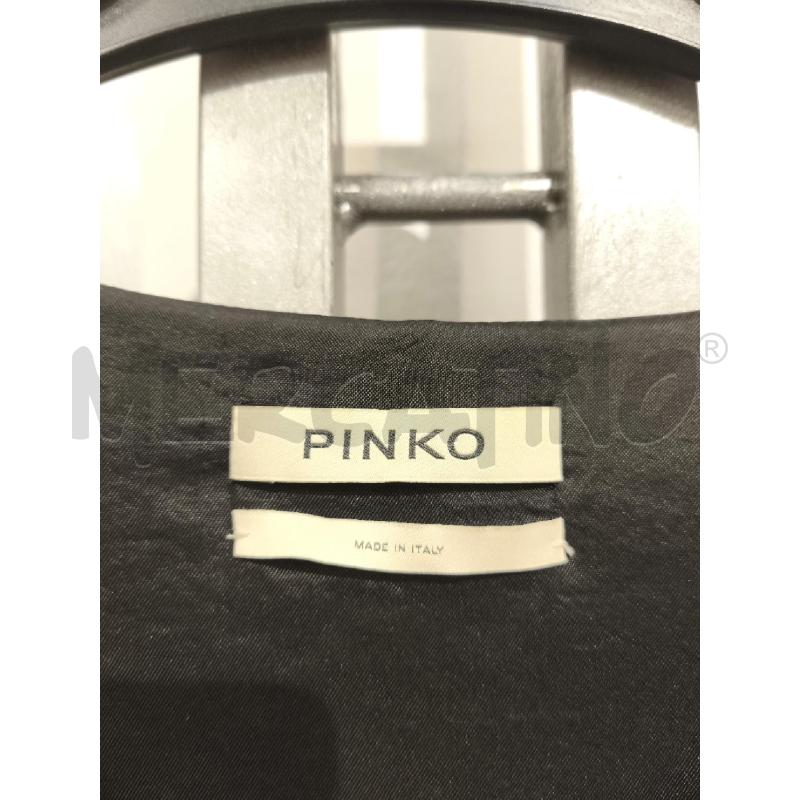 VESTITO DONNA PINKO NERO POLSINI A COSTINE | Mercatino dell'Usato Campobasso 2