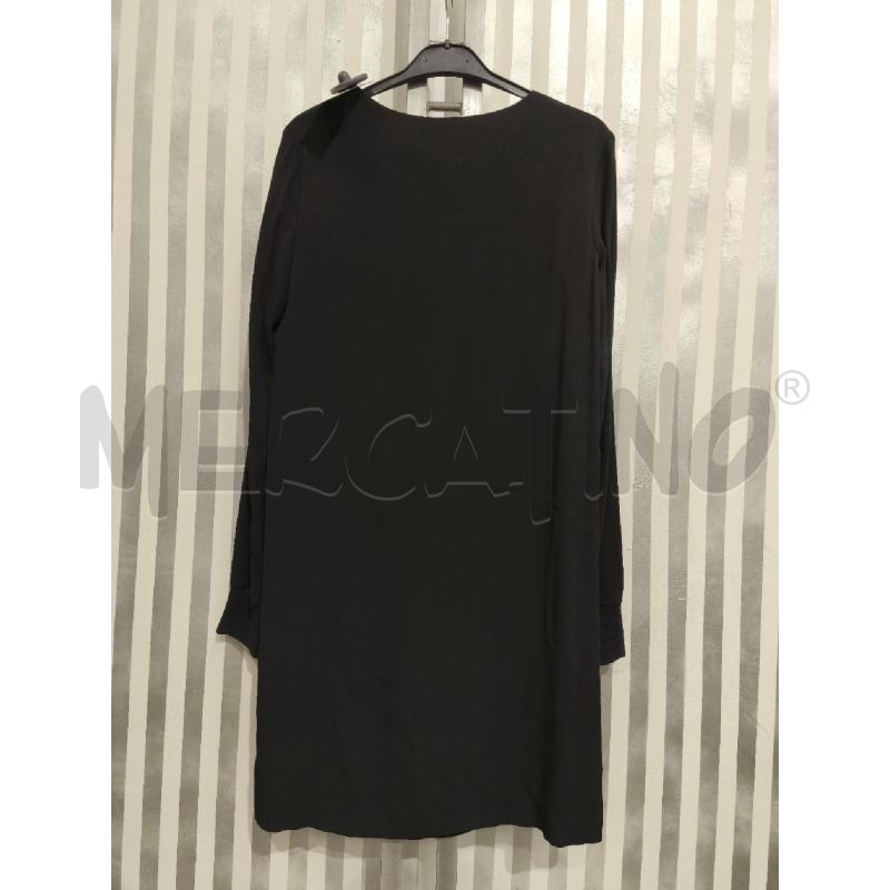 VESTITO DONNA PINKO NERO POLSINI A COSTINE | Mercatino dell'Usato Campobasso 5