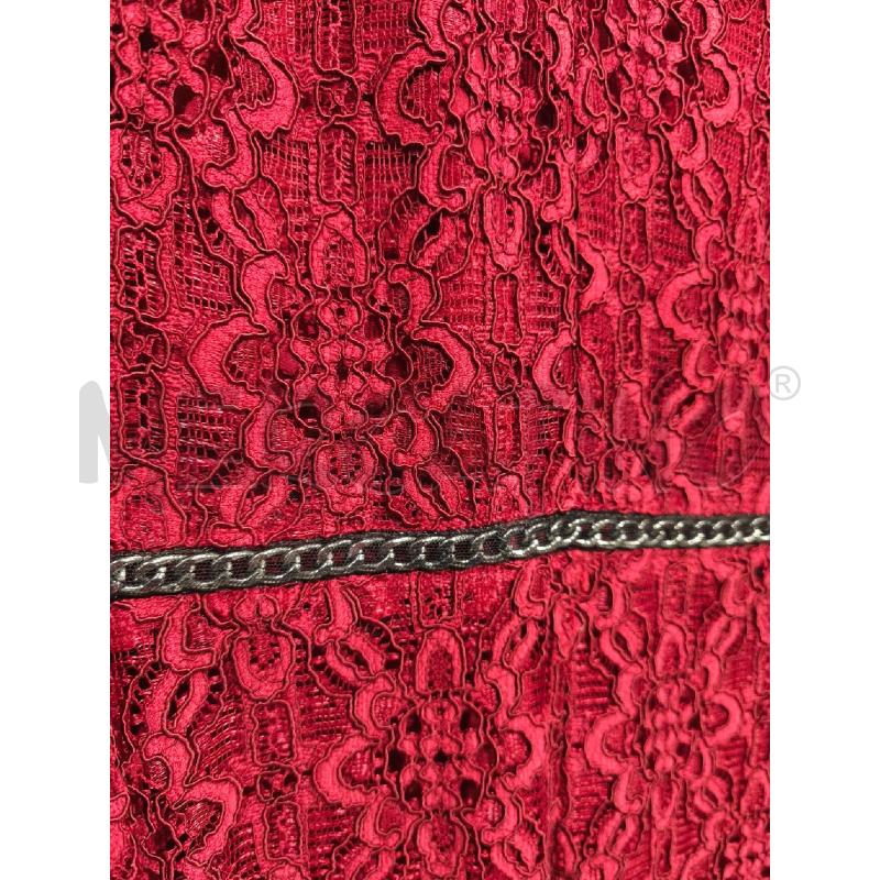 VESTITO DONNA PINKO ROSSO PIZZO CATENA IN VITA | Mercatino dell'Usato Campobasso 2