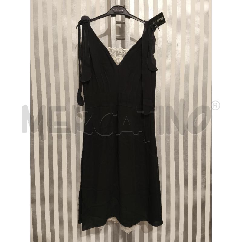 VESTITO DONNA RED VALENTINO NERO SCOLLO PIZZO BIANCO | Mercatino dell'Usato Campobasso 1