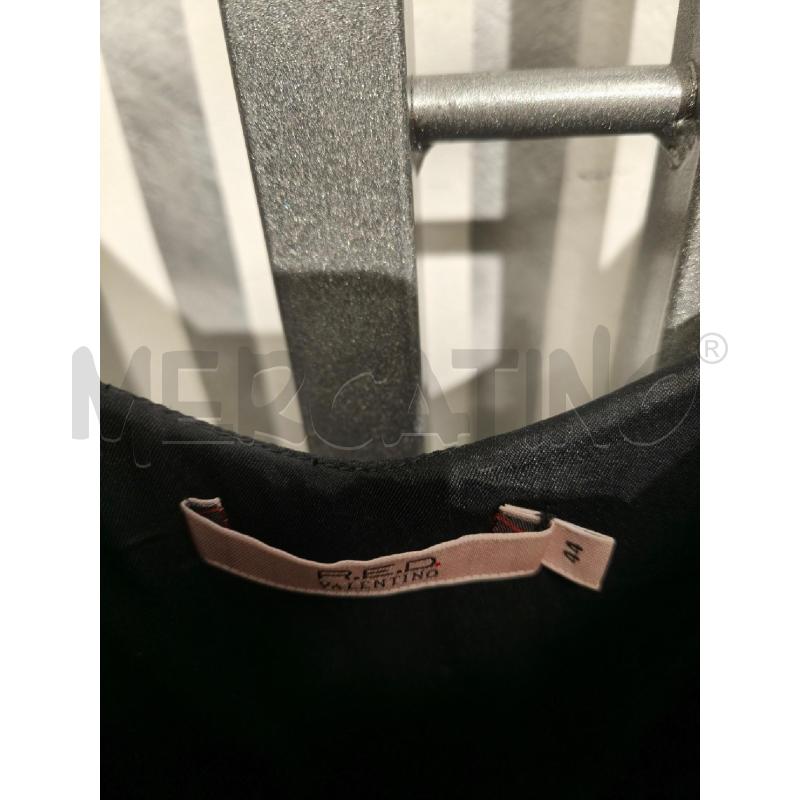 VESTITO DONNA RED VALENTINO NERO SCOLLO PIZZO BIANCO | Mercatino dell'Usato Campobasso 2