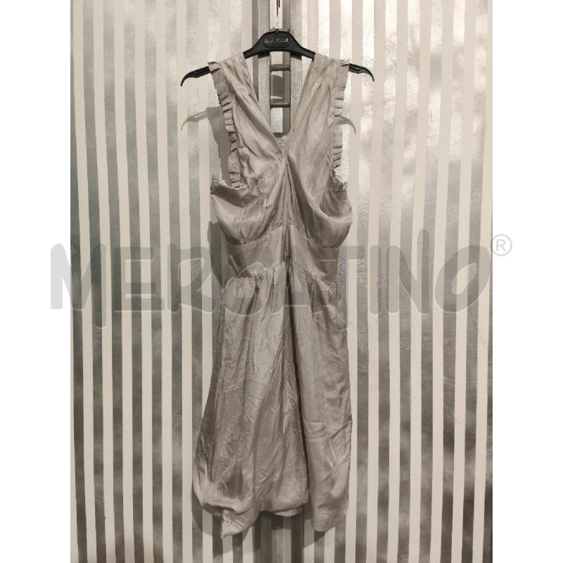 VESTITO DONNA SEE BY CHLOÉ BEIGE SETA | Mercatino dell'Usato Campobasso 1