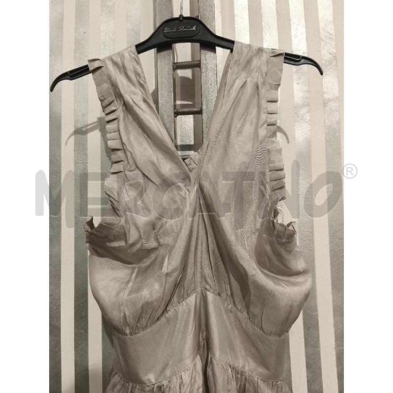 VESTITO DONNA SEE BY CHLOÉ BEIGE SETA | Mercatino dell'Usato Campobasso 2