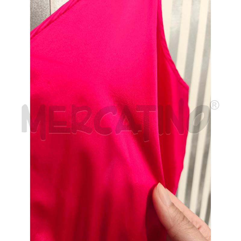 VESTITO DONNA SIMONA CORSELLINO GONNA PANNA CORPETTO FUXIA | Mercatino dell'Usato Campobasso 3