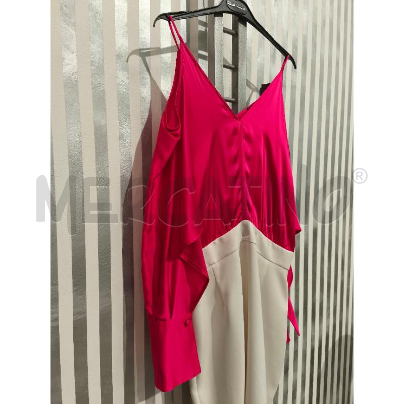 VESTITO DONNA SIMONA CORSELLINO GONNA PANNA CORPETTO FUXIA | Mercatino dell'Usato Campobasso 4