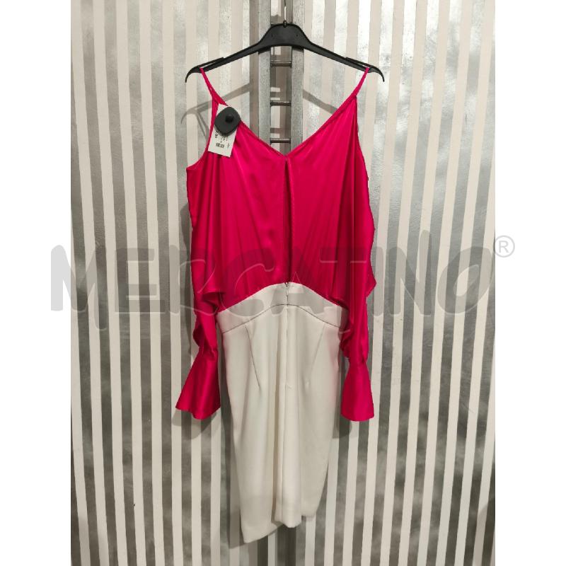 VESTITO DONNA SIMONA CORSELLINO GONNA PANNA CORPETTO FUXIA | Mercatino dell'Usato Campobasso 5