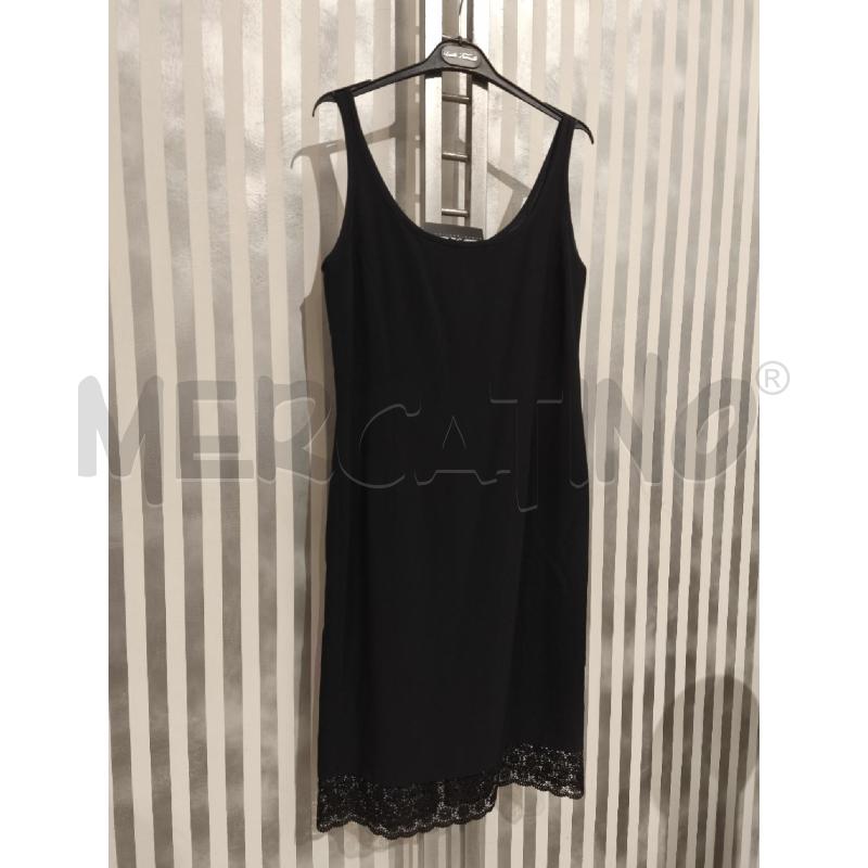VESTITO DONNA STUDIO 0001 FERRÈ NERO BORDINO TIP UNCINETTO | Mercatino dell'Usato Campobasso 3