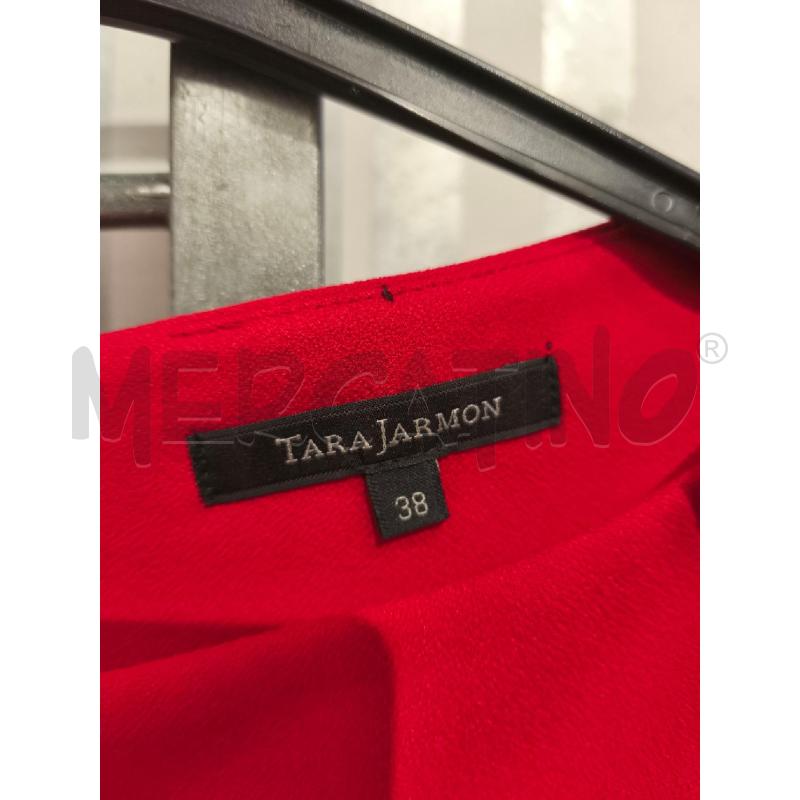 VESTITO DONNA TARA JARMON ROSSO ZIP RETRO | Mercatino dell'Usato Campobasso 2