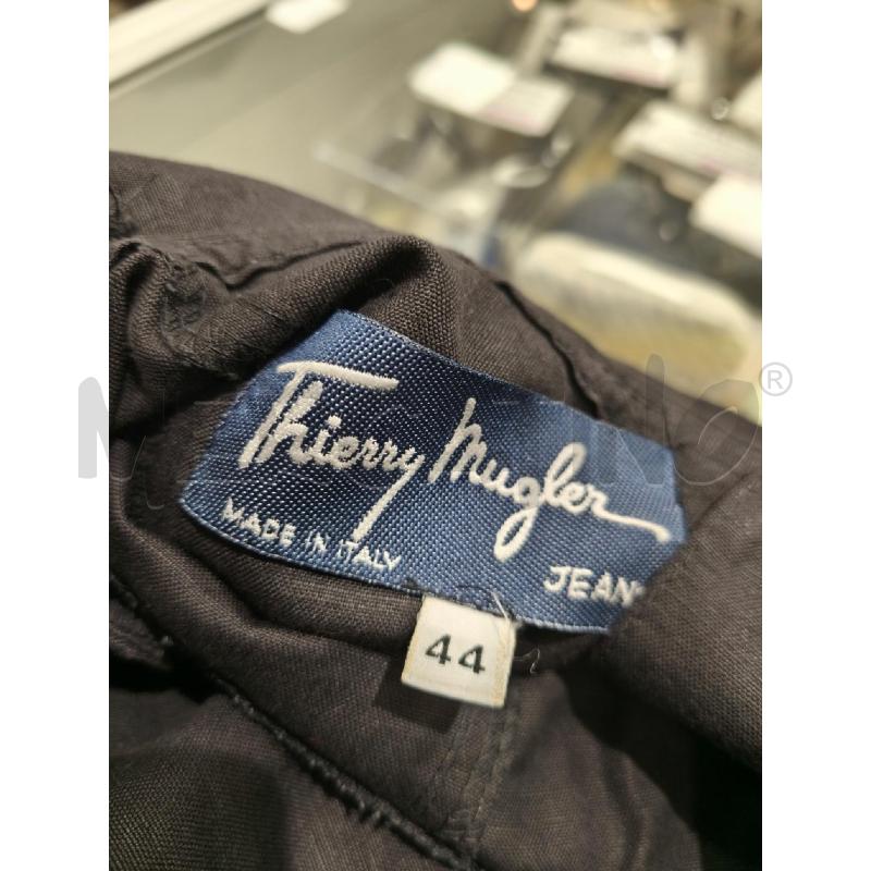 VESTITO DONNA THIERRY MUGLER NERO BOTTONI | Mercatino dell'Usato Campobasso 5
