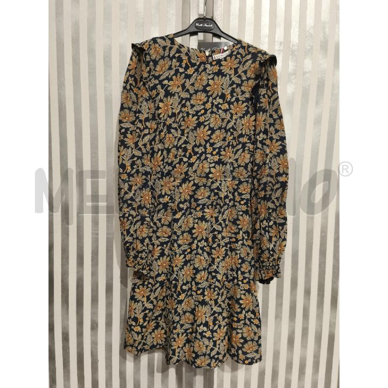 VESTITO DONNA TOMMY HILFIGER BLU GIORI GIALLI | Mercatino dell'Usato Campobasso 1