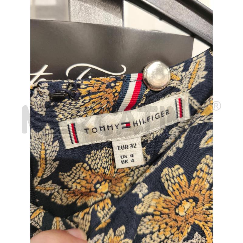 VESTITO DONNA TOMMY HILFIGER BLU GIORI GIALLI | Mercatino dell'Usato Campobasso 5