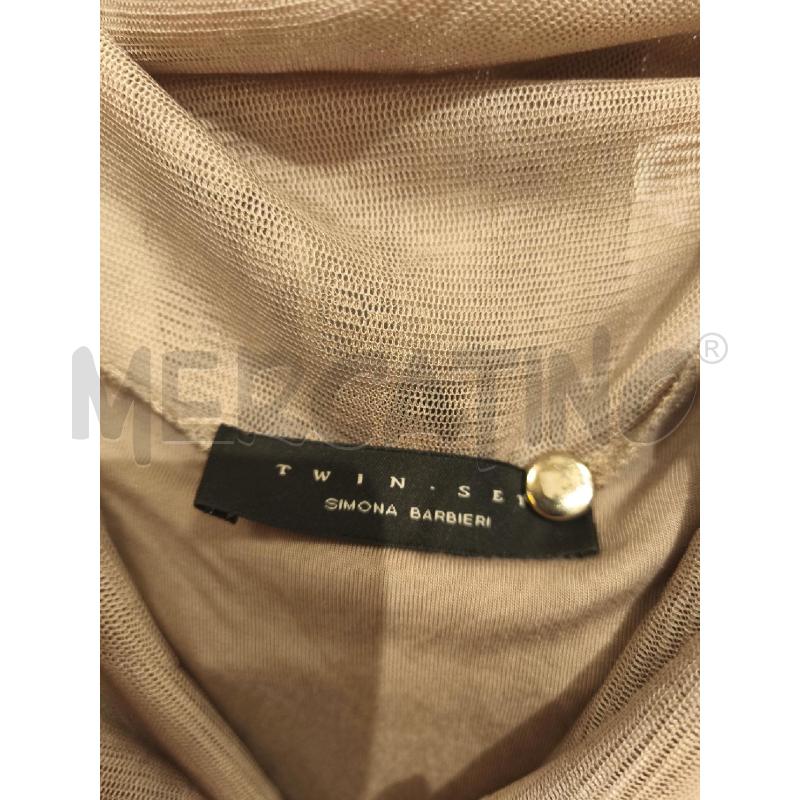 VESTITO DONNA TWINSET BEIGE A RETINA | Mercatino dell'Usato Campobasso 2