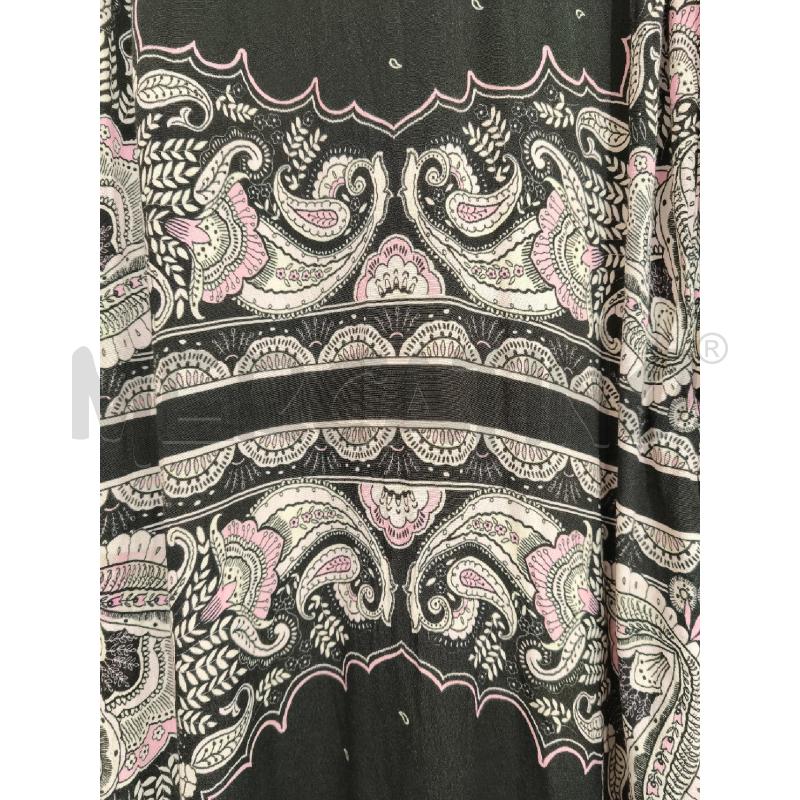 VESTITO DONNA TWINSET NERO DECORI ROSA CHIARO | Mercatino dell'Usato Campobasso 3