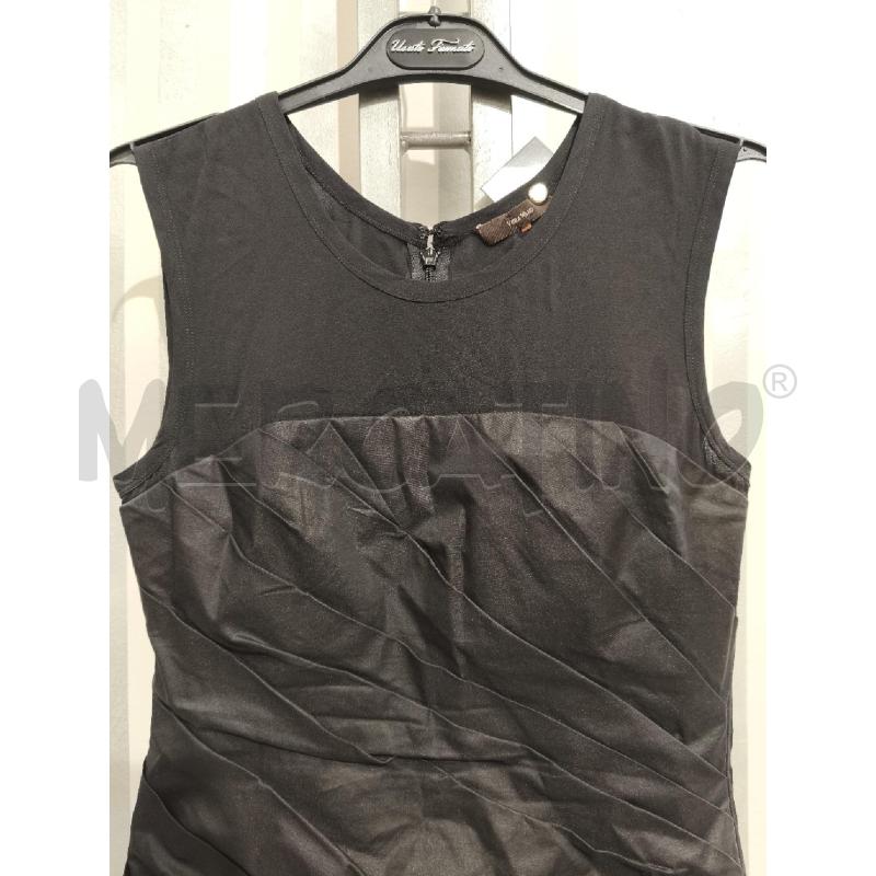VESTITO DONNA VERA WANG NERO DRAPPEGGIATO | Mercatino dell'Usato Campobasso 3