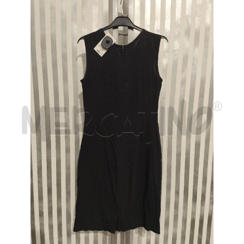 VESTITO DONNA VERA WANG NERO DRAPPEGGIATO | Mercatino dell'Usato Campobasso 5