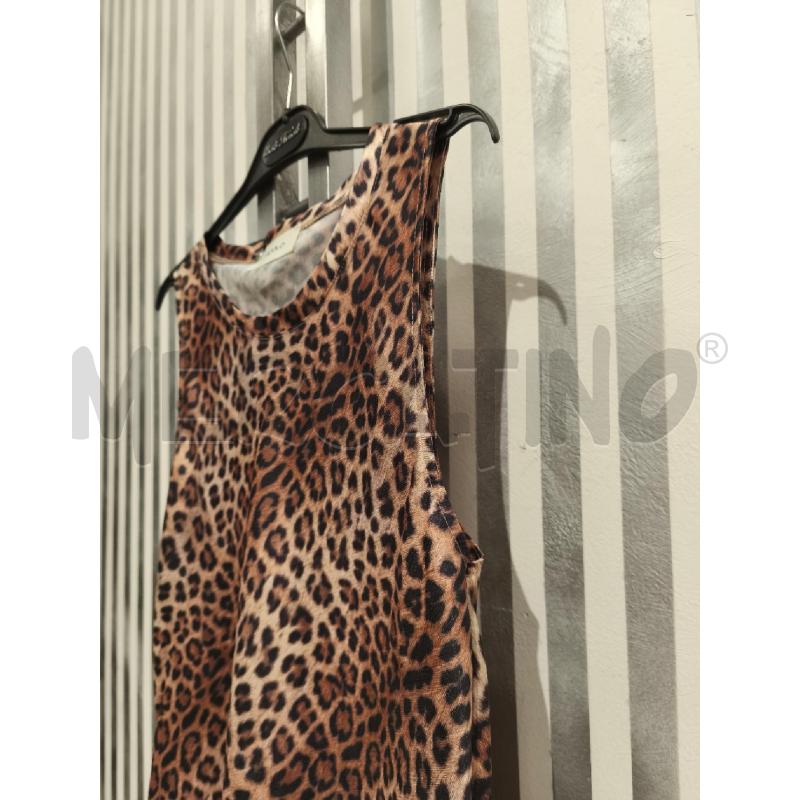 VESTITO DONNA VICOLO LUNGO LEOPARDATO | Mercatino dell'Usato Campobasso 4