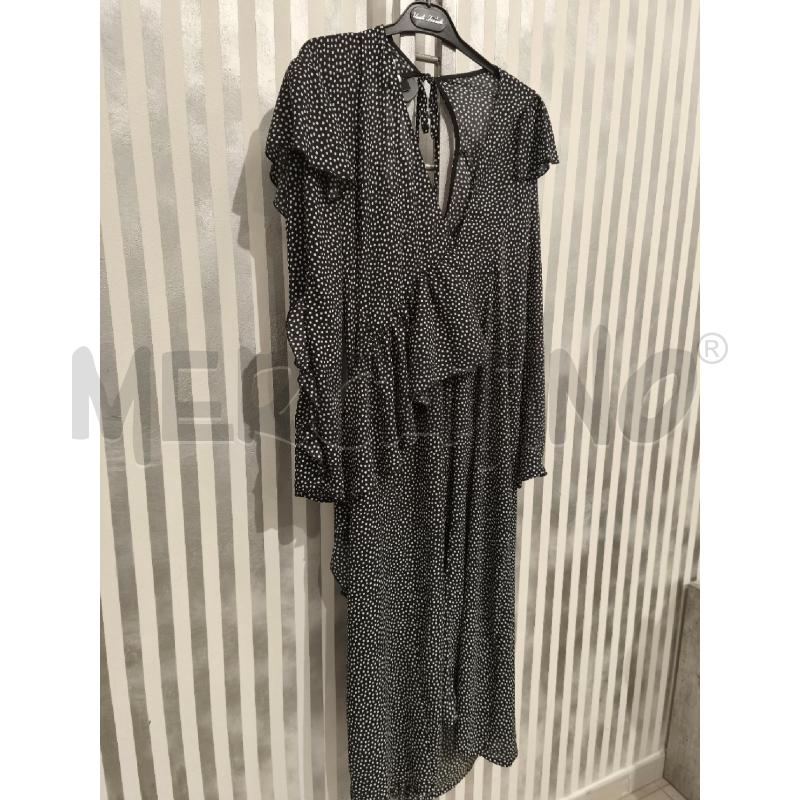 VESTITO DONNA VICOLO NERO POIS BIANCO VOLANT | Mercatino dell'Usato Campobasso 3