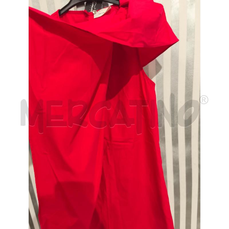 VESTITO DONNA VICOLO ROSSO DOPPIA STOFFA | Mercatino dell'Usato Campobasso 3