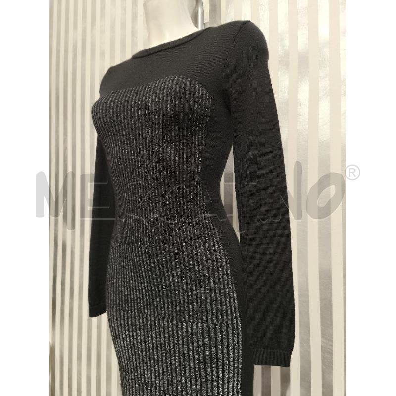 VESTITO DONNA Y-3 ADIDAS NERO LUNGO RIGHE GRIGIE | Mercatino dell'Usato Campobasso 3