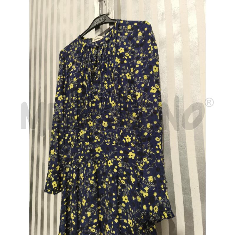 VESTITO DONNA ZADIG E VOLTAIRE BLU FIORI GIALLI | Mercatino dell'Usato Campobasso 4