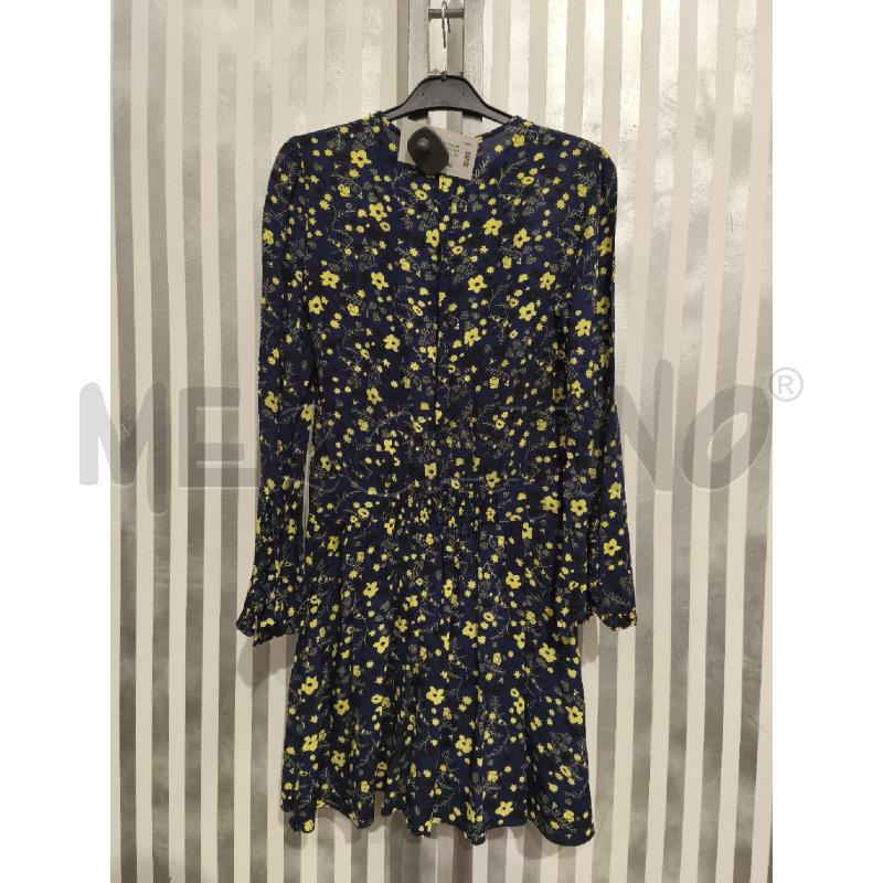 VESTITO DONNA ZADIG E VOLTAIRE BLU FIORI GIALLI | Mercatino dell'Usato Campobasso 5