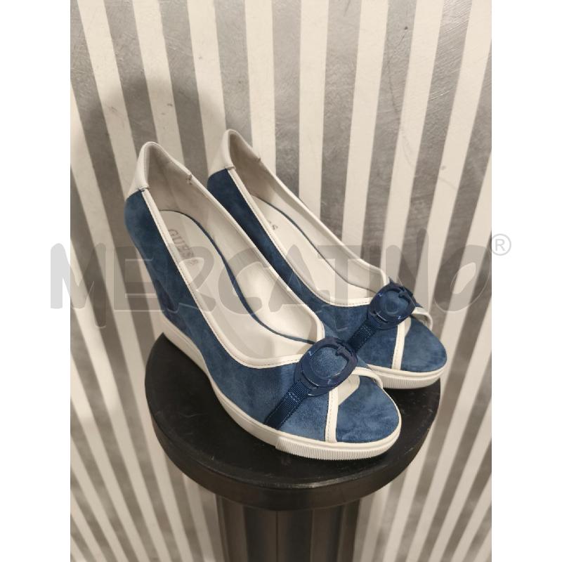ZEPPA GUESS BIANCA E AZZURRO SCAMOSCIATO | Mercatino dell'Usato Campobasso 1