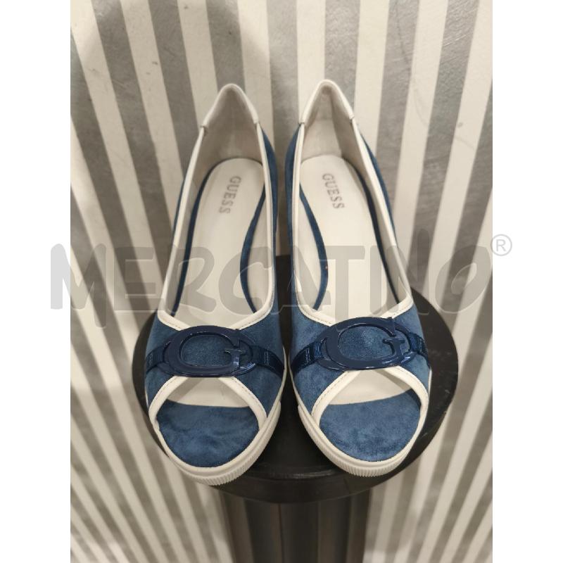 ZEPPA GUESS BIANCA E AZZURRO SCAMOSCIATO | Mercatino dell'Usato Campobasso 3