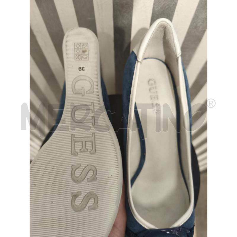 ZEPPA GUESS BIANCA E AZZURRO SCAMOSCIATO | Mercatino dell'Usato Campobasso 5