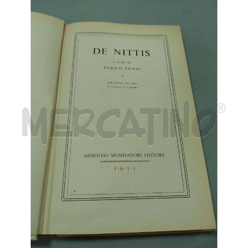 DE NITTIS 1955 18X12CM 134 TAVOLE IN NERO 4 A COLORI | Mercatino dell'Usato San giovanni teatino 2