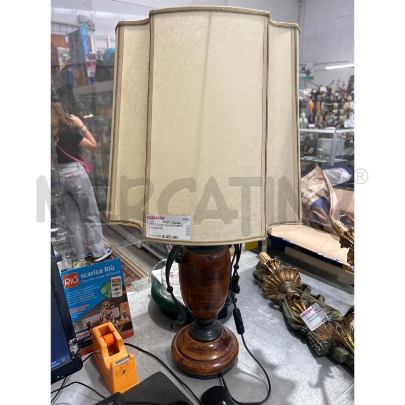 ABAT JOUR LEGNO CAPPELLO BEIGE | Mercatino dell'Usato San giovanni teatino 1