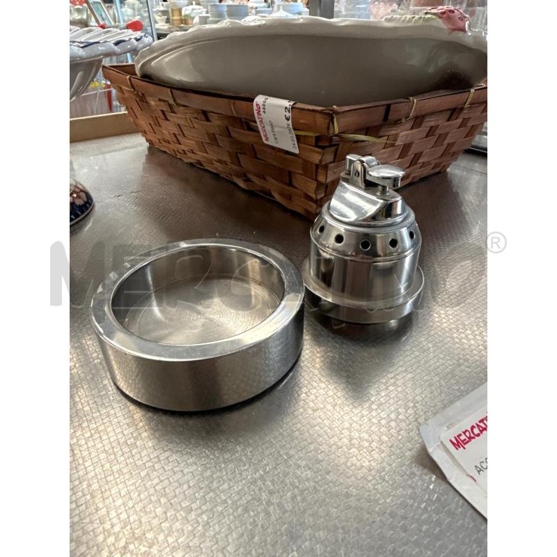ACCENDINO POSA CENERE ACCIAIO | Mercatino dell'Usato San giovanni teatino 1