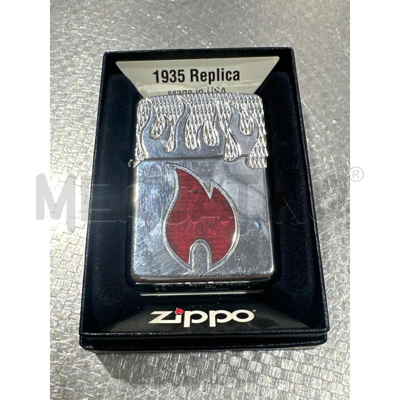 ACCENDINO ZIPPO FIAMMA ROSSA | Mercatino dell'Usato San giovanni teatino 1
