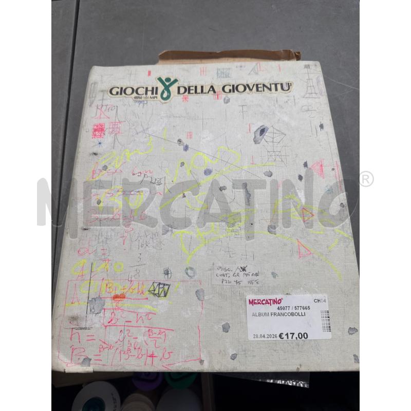 ALBUM FRANCOBOLLI  | Mercatino dell'Usato San giovanni teatino 1