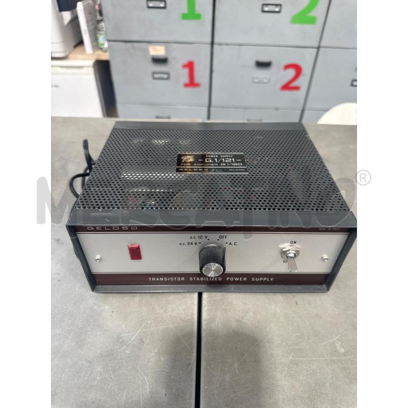 ALIMENTATORE GELOSO G1/121 | Mercatino dell'Usato San giovanni teatino 1