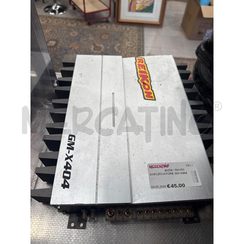 AMPLIFICATORE GM-X404 | Mercatino dell'Usato San giovanni teatino 1