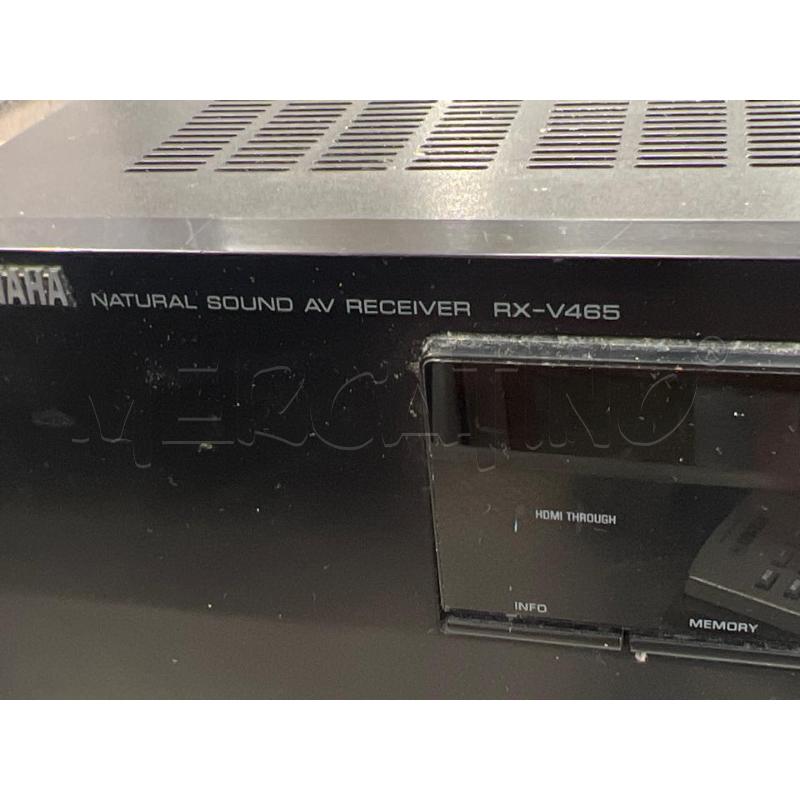AMPLIFICATORE YAMAHA RXV465 CON TELECOMANDO | Mercatino dell'Usato San giovanni teatino 2