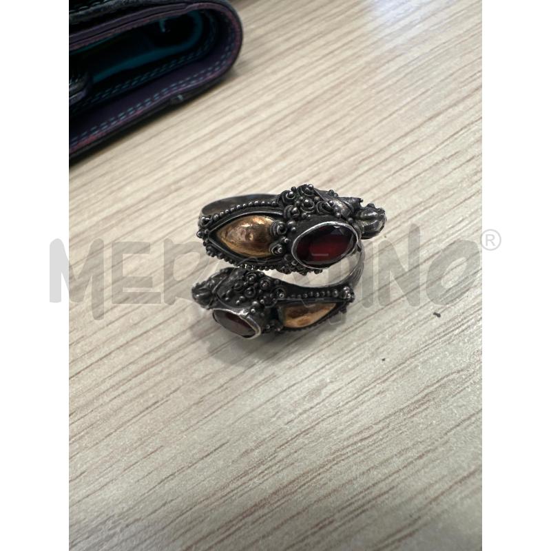 ANELLO DONNA ARG GRANATO  | Mercatino dell'Usato San giovanni teatino 1
