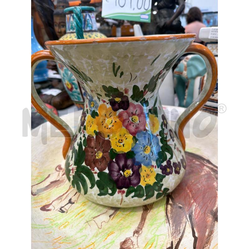 ANFORA CERAMICA FIORI PALENA | Mercatino dell'Usato San giovanni teatino 1