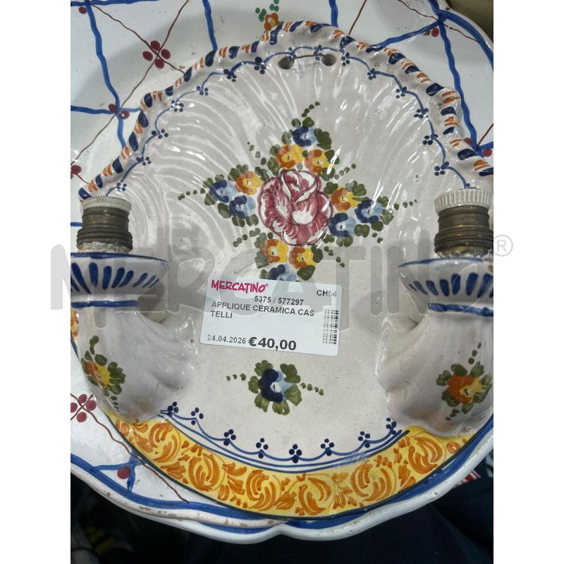 APPLIQUE CERAMICA CASTELLI | Mercatino dell'Usato San giovanni teatino 1