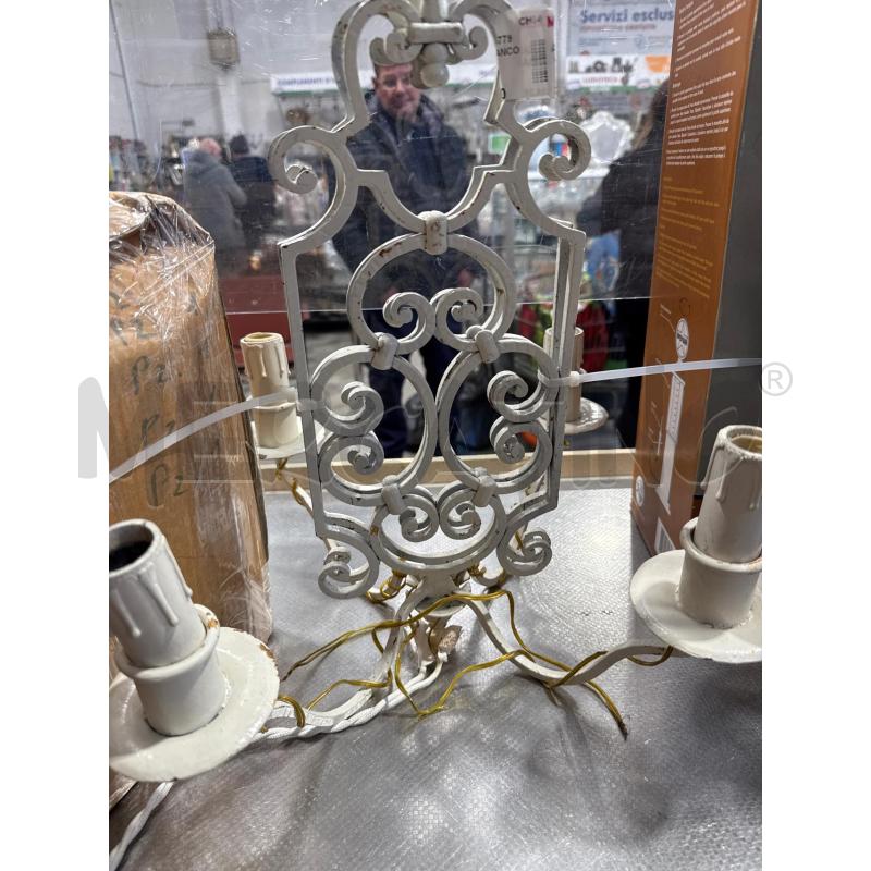 APPLIQUE FERRO BIANCO COPPIA | Mercatino dell'Usato San giovanni teatino 1